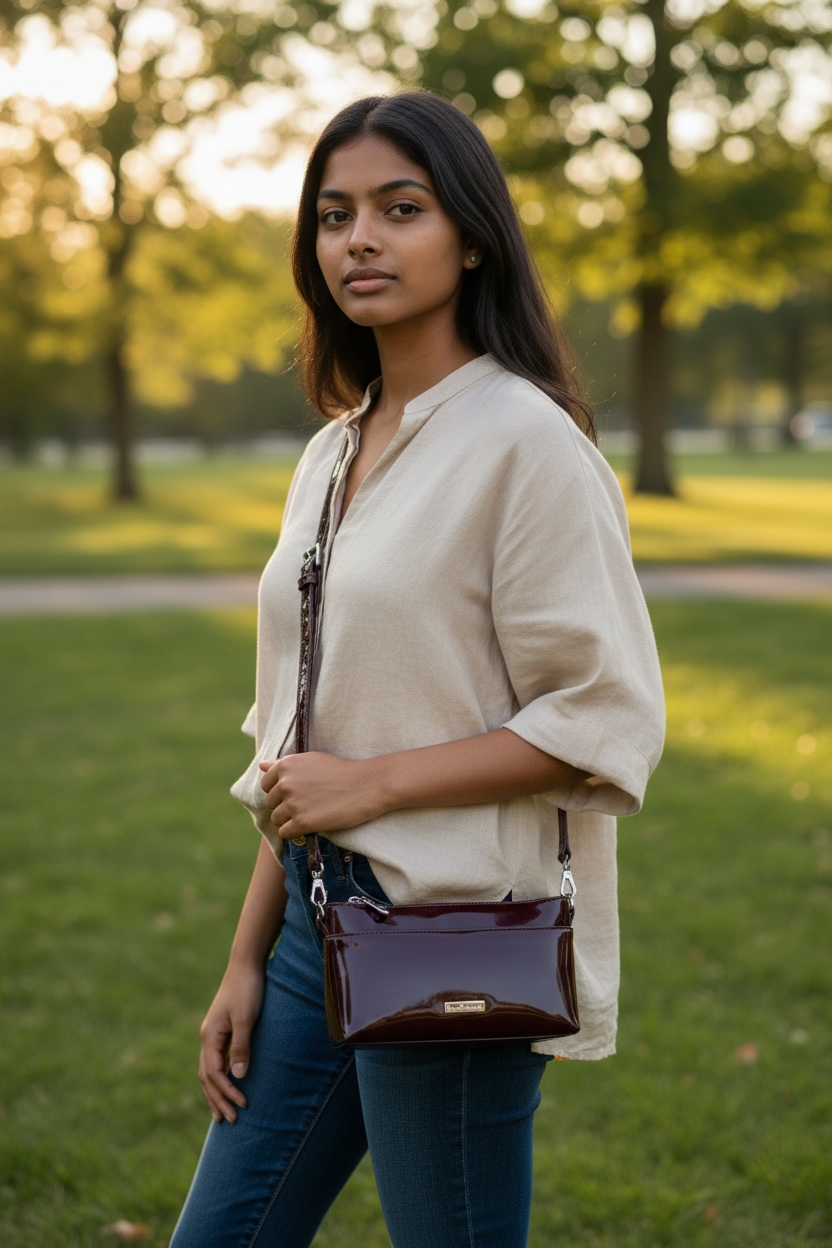 Eblouissante Crossbody Purse and Wristlet