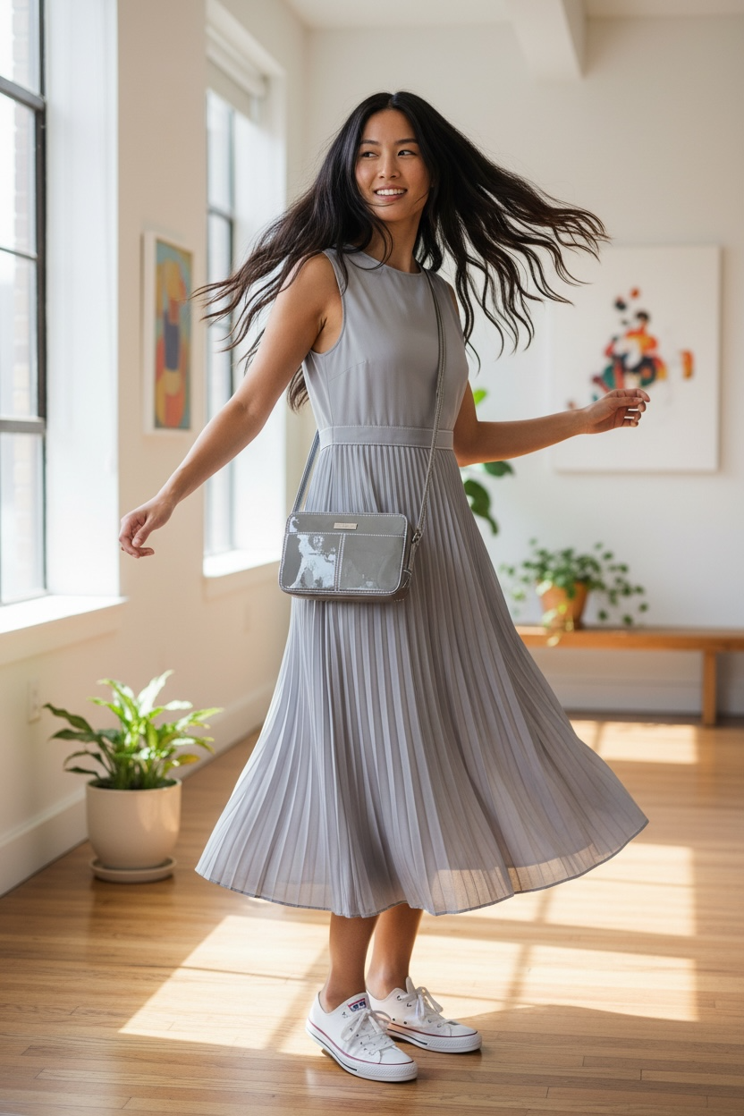 Crossbody Purse - Double zip