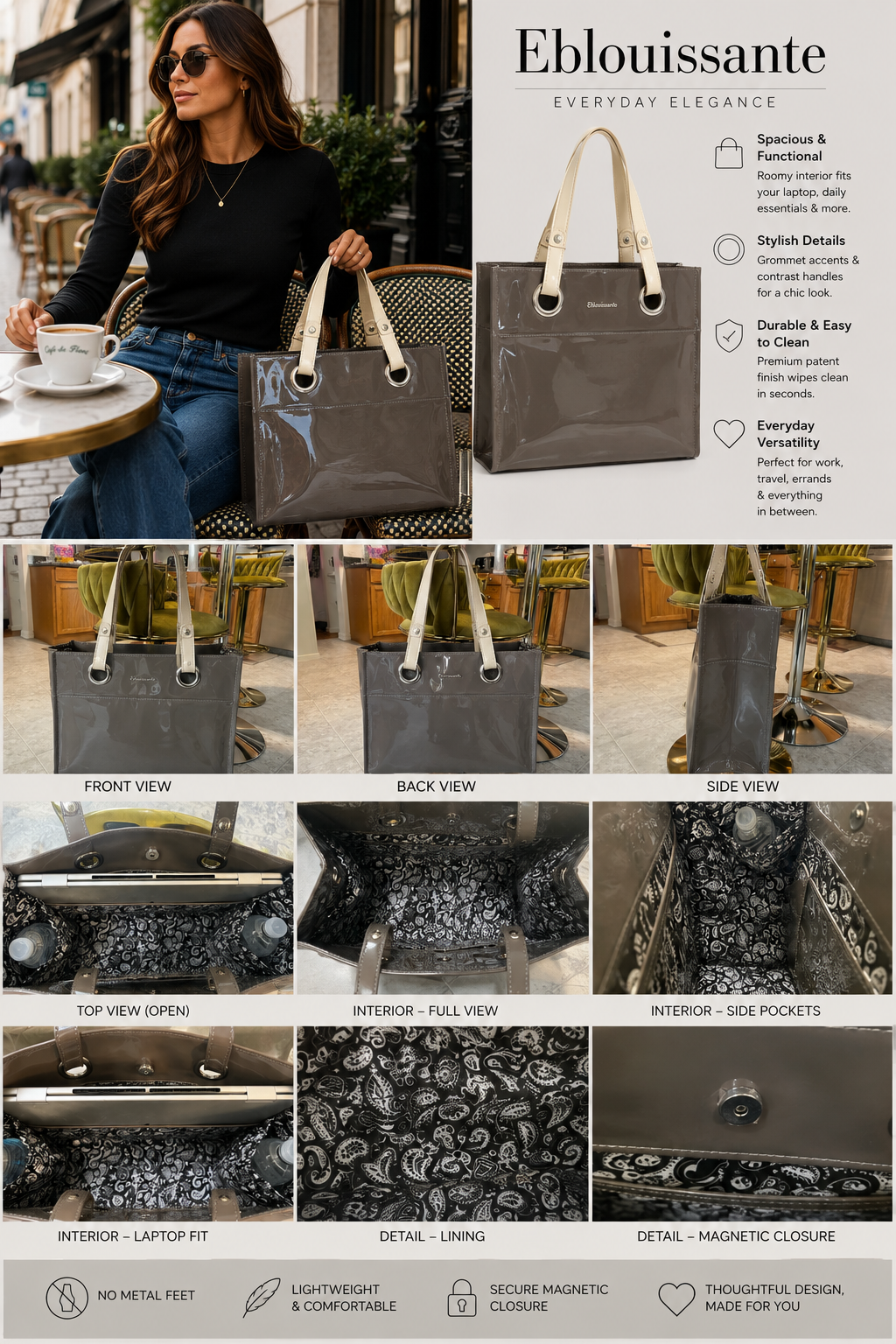 The Edith Legere Tote Series II size Medium