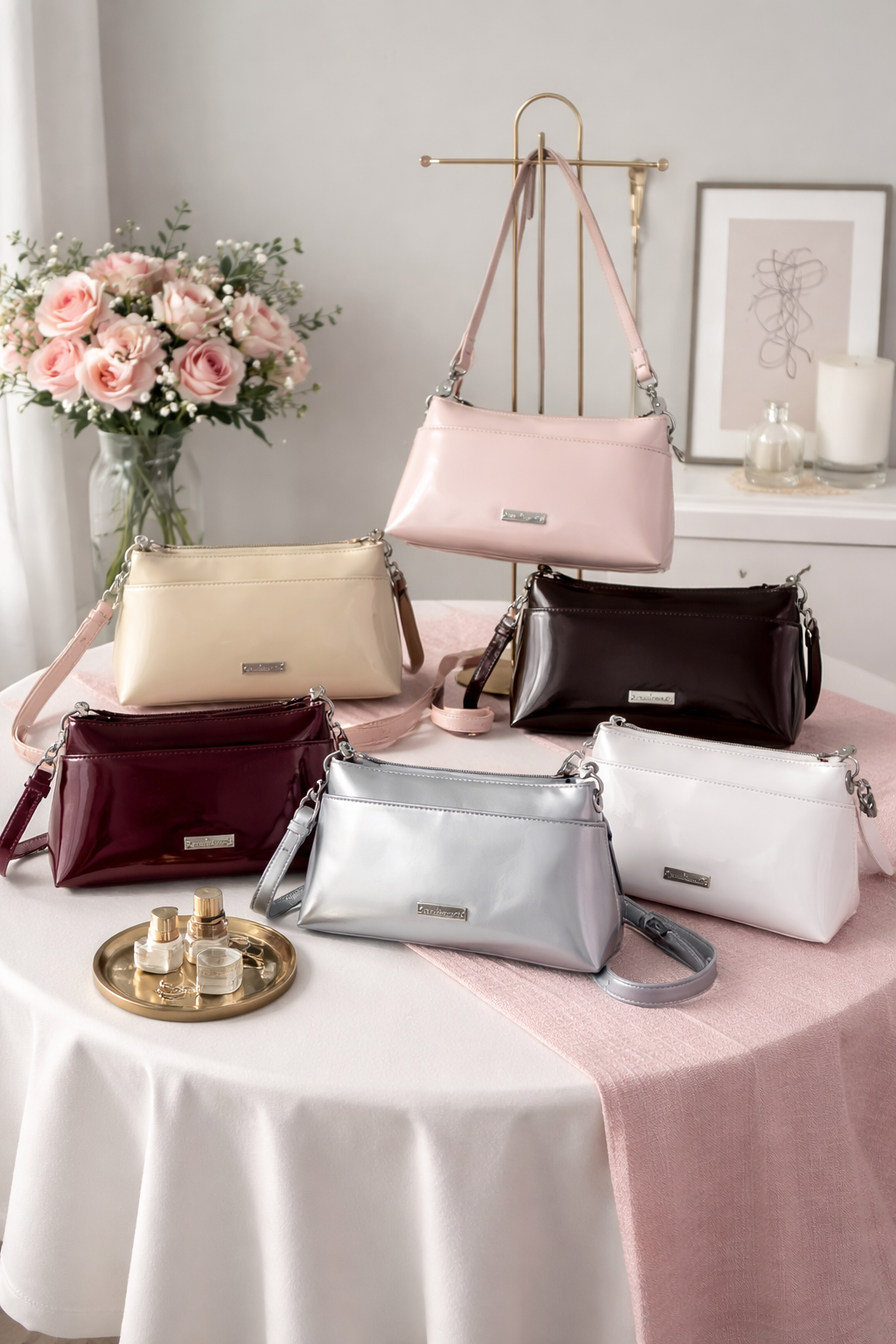 Eblouissante Crossbody Purse and Wristlet