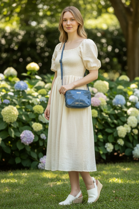 Crossbody Purse - Double zip