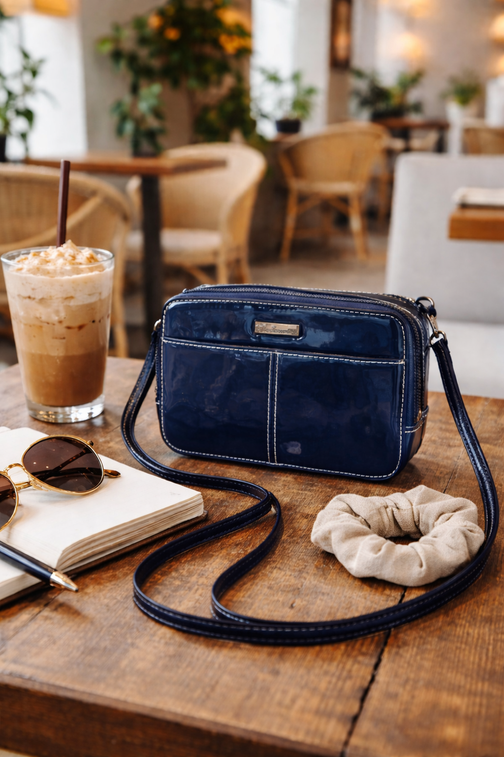 Crossbody Purse - Double zip